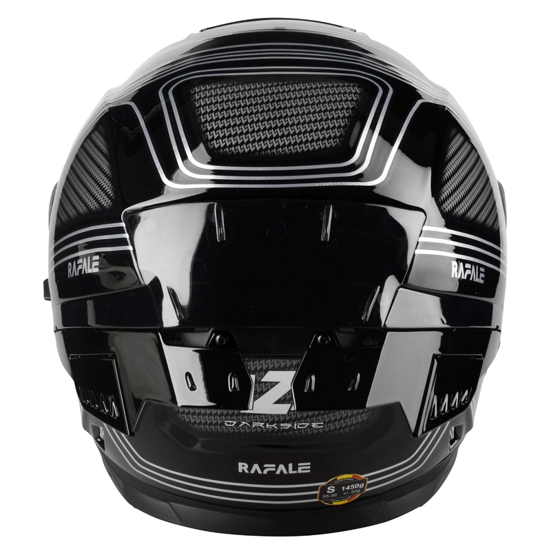Lazer Rafale SR Darkside schwarz-grau Integral Motorradhelm