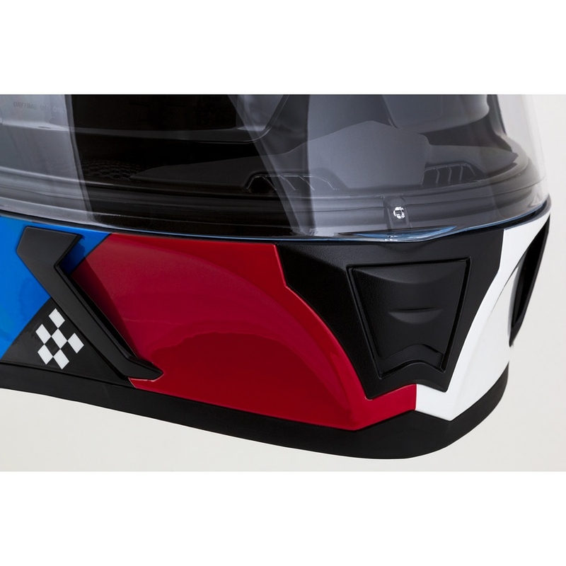 Integral Motorradhelm Cassida 3.0 DRFT rot-perlblau