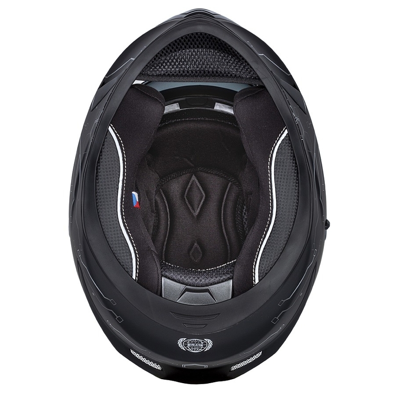 Cassida 3.0 Hack Vision Integral Motorradhelm grau-silber-schwarz matt Ausverkauf