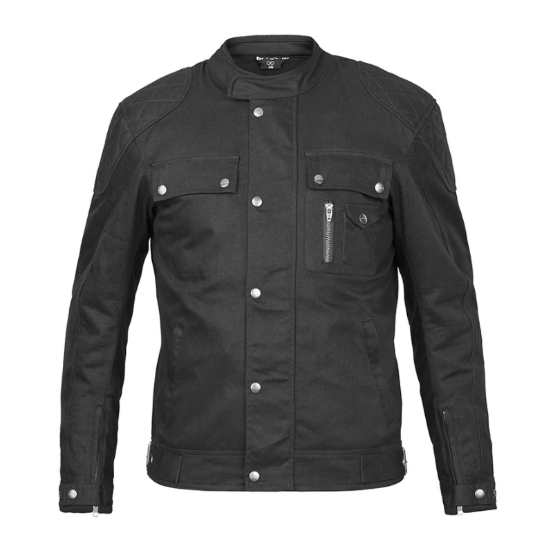 Motorradjacke 4SQUARE Freeman schwarz Ausverkauf
