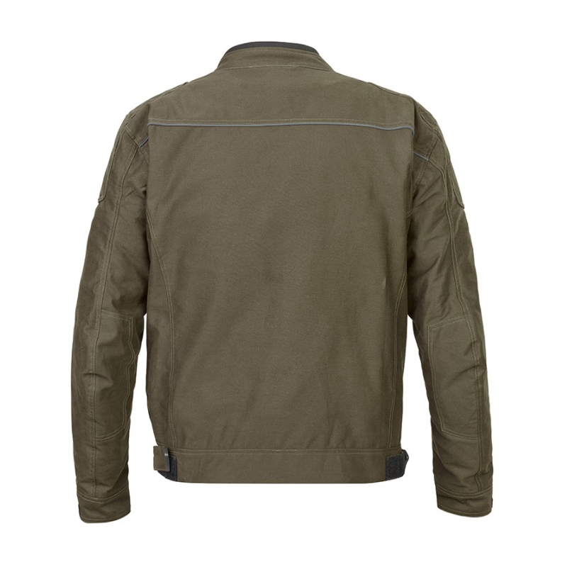 4SQUARE Freeman Motorradjacke khaki grün