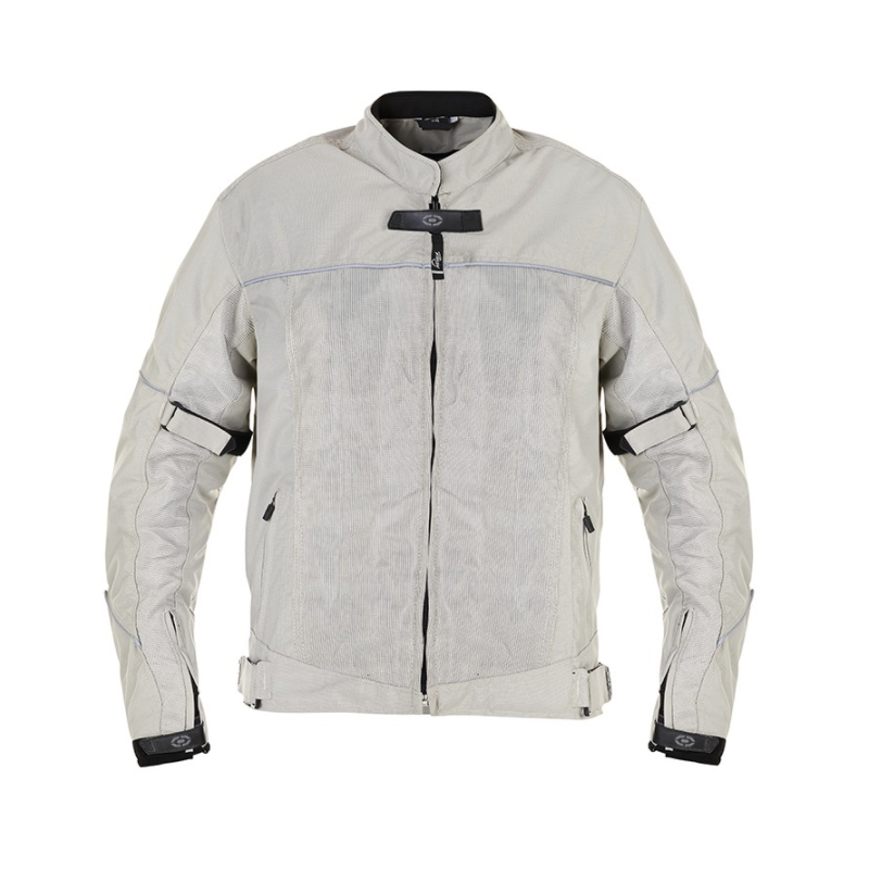 Motorradjacke 4SQUARE Quecksilber grau Ausverkauf