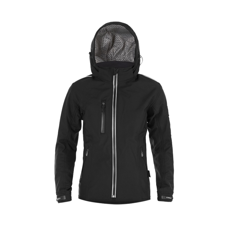 Damen Softshelljacke 4SQUARE Soft schwarz Ausverkauf
