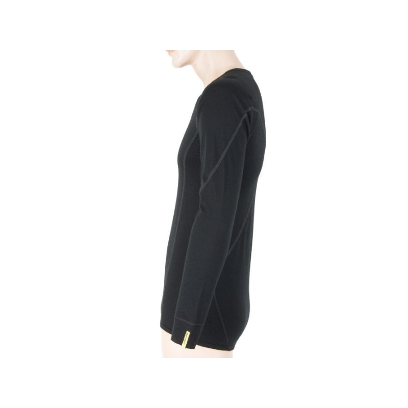 Herren Funktionsshirt Sensor Merino Active schwarz - langarm Ausverkauf