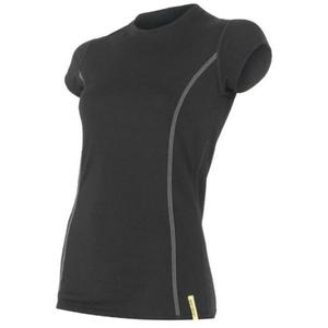 Damen Funktions-T-Shirt Sensor Merino Active schwarz - kurzarm Ausverkauf