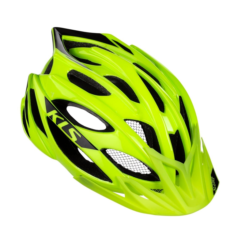 Fahrradhelm KELLYS Score 019 schwarz-fluo gelb Ausverkauf