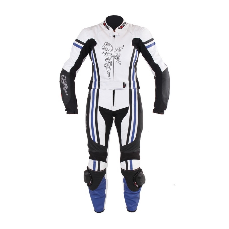 Damen Tschul 554 weiß-schwarz-blaue Hose Ausverkauf