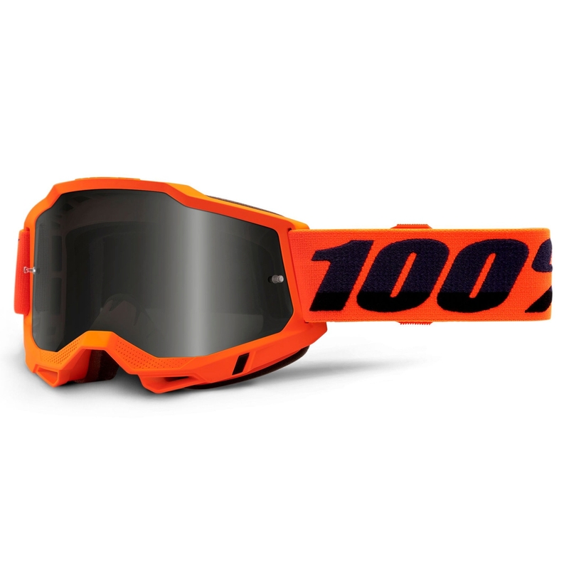 Motocrossbrille 100% ACCURI 2 orange (geräuchertes Plexiglas)