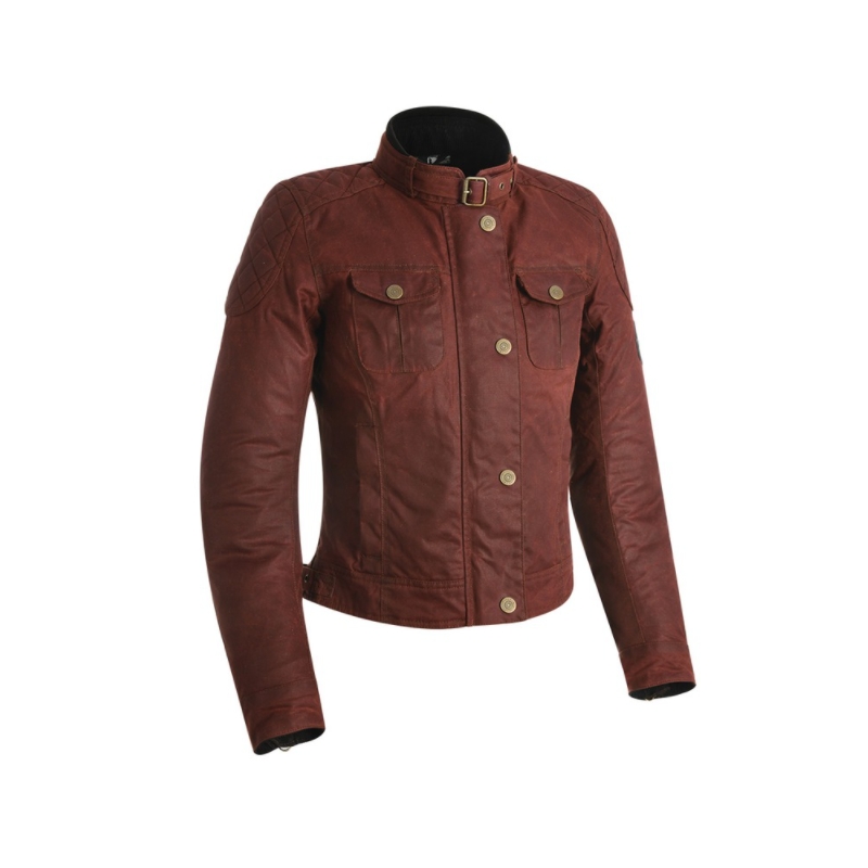 Women's Oxford Holwell Brown Motorradjacke