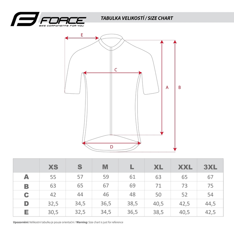 Trikot FORCE Finisher grau und weiß - kurzarm Ausverkauf