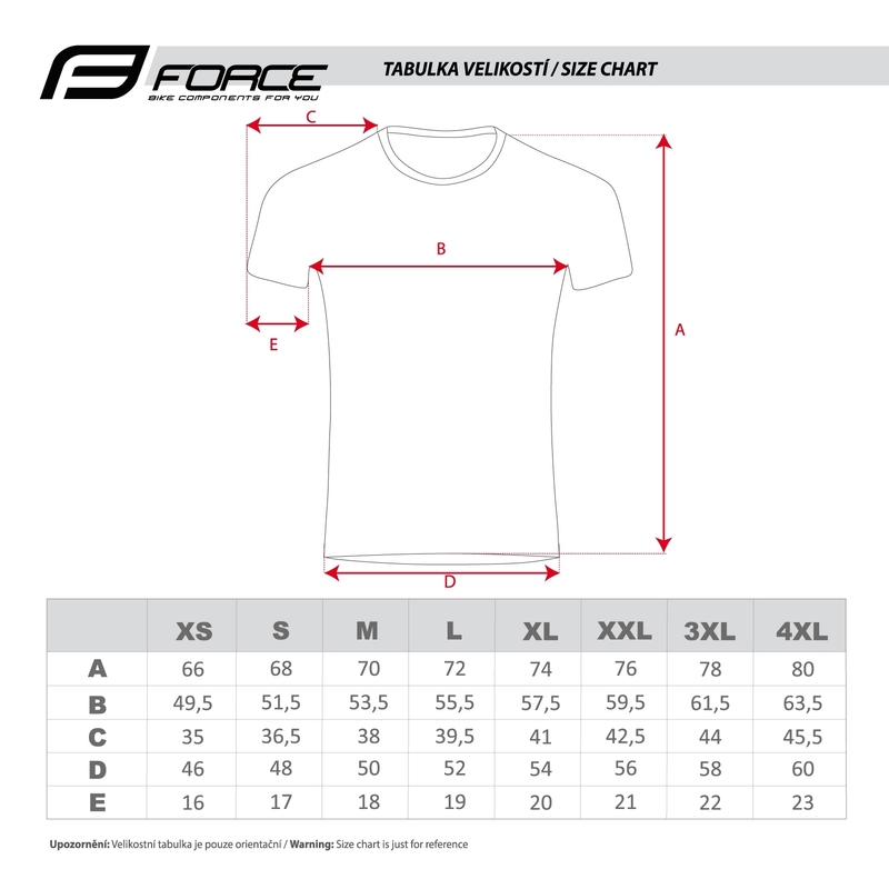 Trikot FORCE MTB X5 blau-rot Ausverkauf