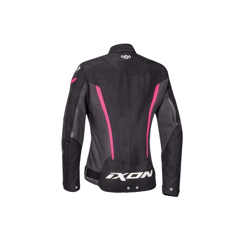 Damen Motorradjacke IXON Striker schwarz und rosa Ausverkauf