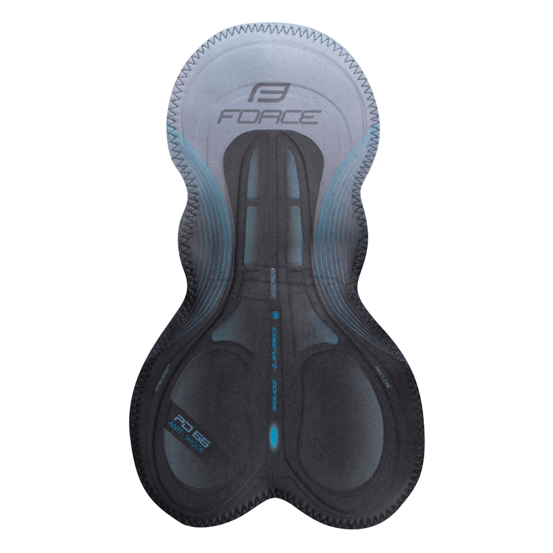 Shorts FORCE B51 schwarz-fluorgelb Ausverkauf