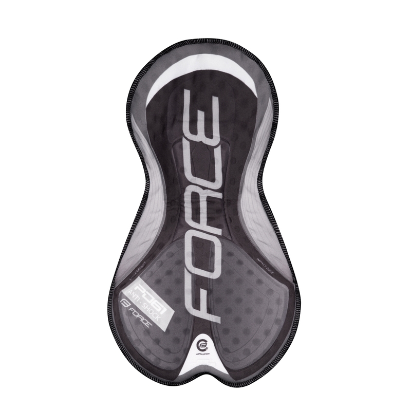 Shorts FORCE B30 schwarz-fluorgelb Ausverkauf