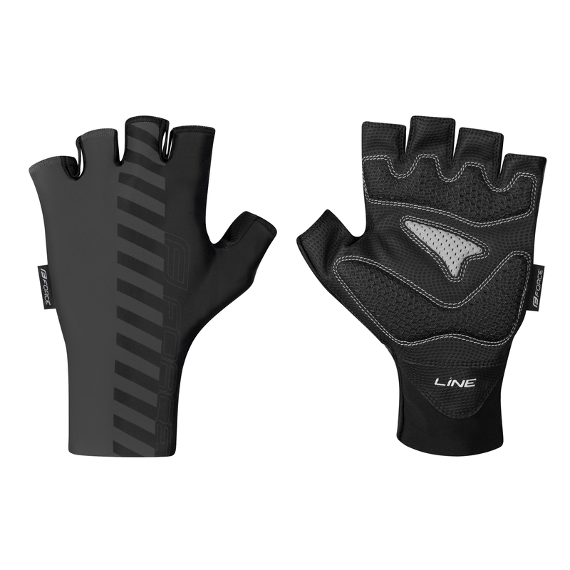 FORCE Line Handschuhe grau-schwarz Ausverkauf