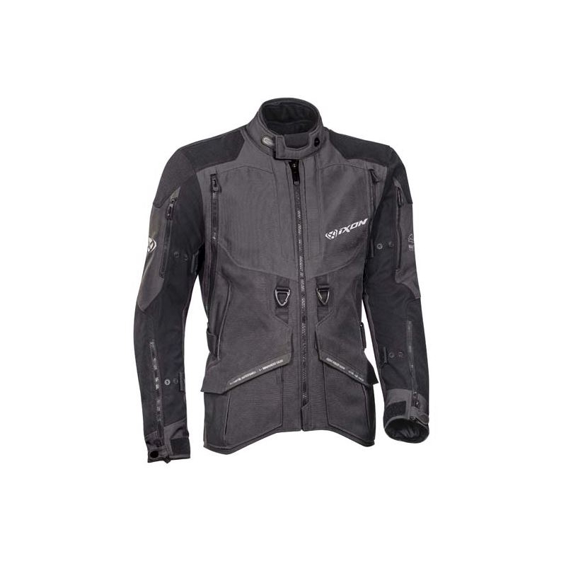 Motorradjacke IXON Ragnar schwarz Ausverkauf