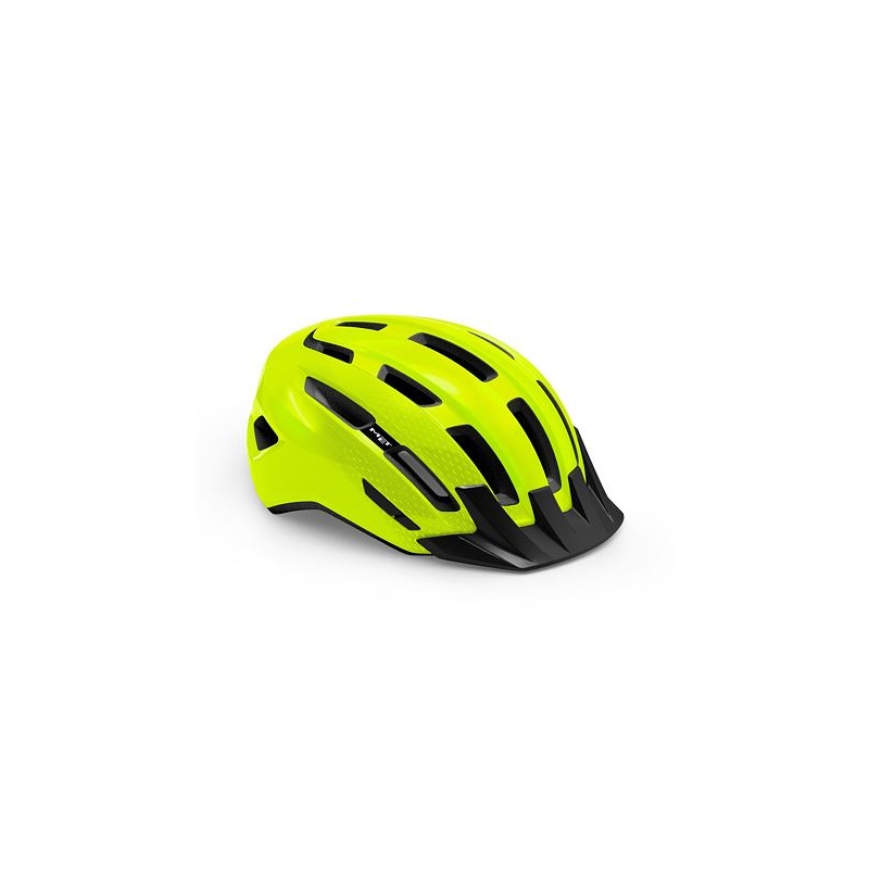Fahrradhelm MET Downtown fluo gelb Ausverkauf