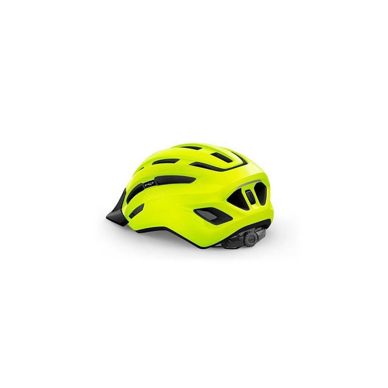 Fahrradhelm MET Downtown fluo gelb Ausverkauf