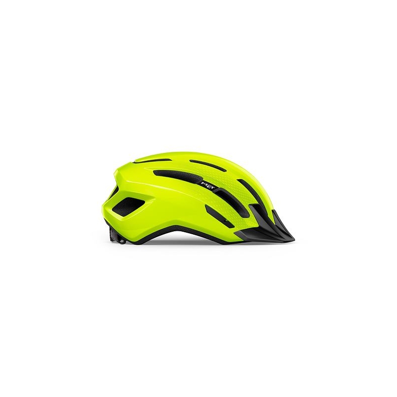 Fahrradhelm MET Downtown fluo gelb Ausverkauf