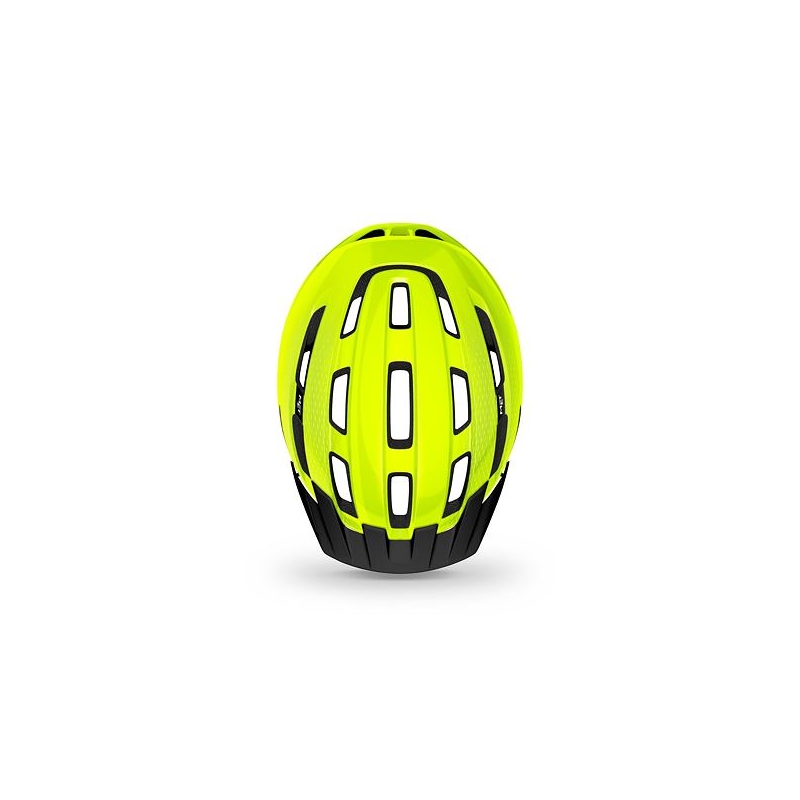 Fahrradhelm MET Downtown fluo gelb Ausverkauf