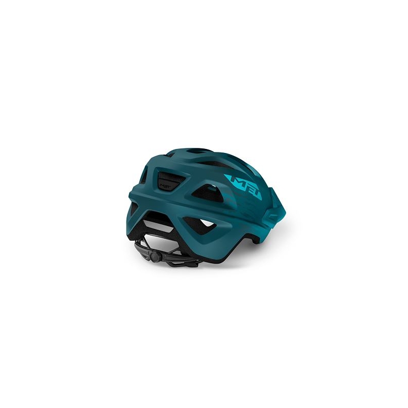 Fahrradhelm MET Echo petrol blau Ausverkauf