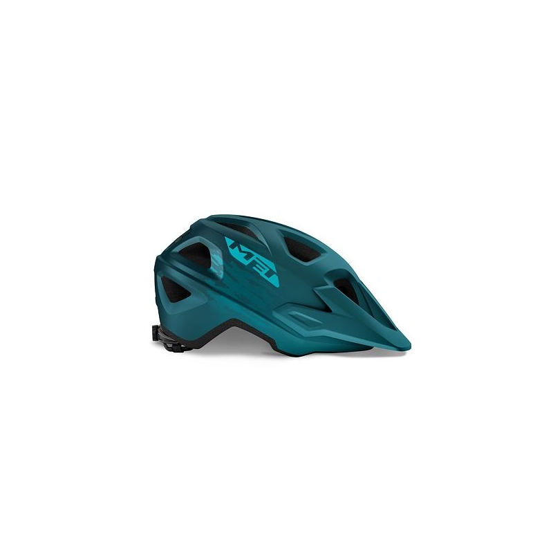 Fahrradhelm MET Echo petrol blau Ausverkauf