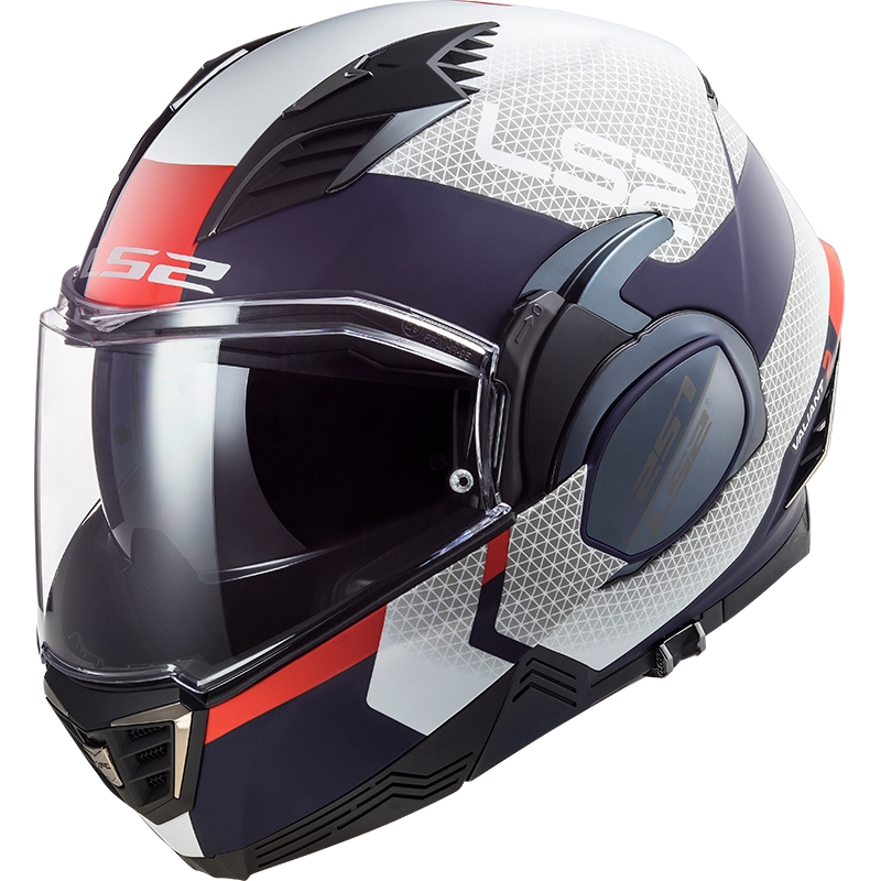 LS2 FF900 Valiant II Citius blau-weiß-rot flip-up Motorradhelm