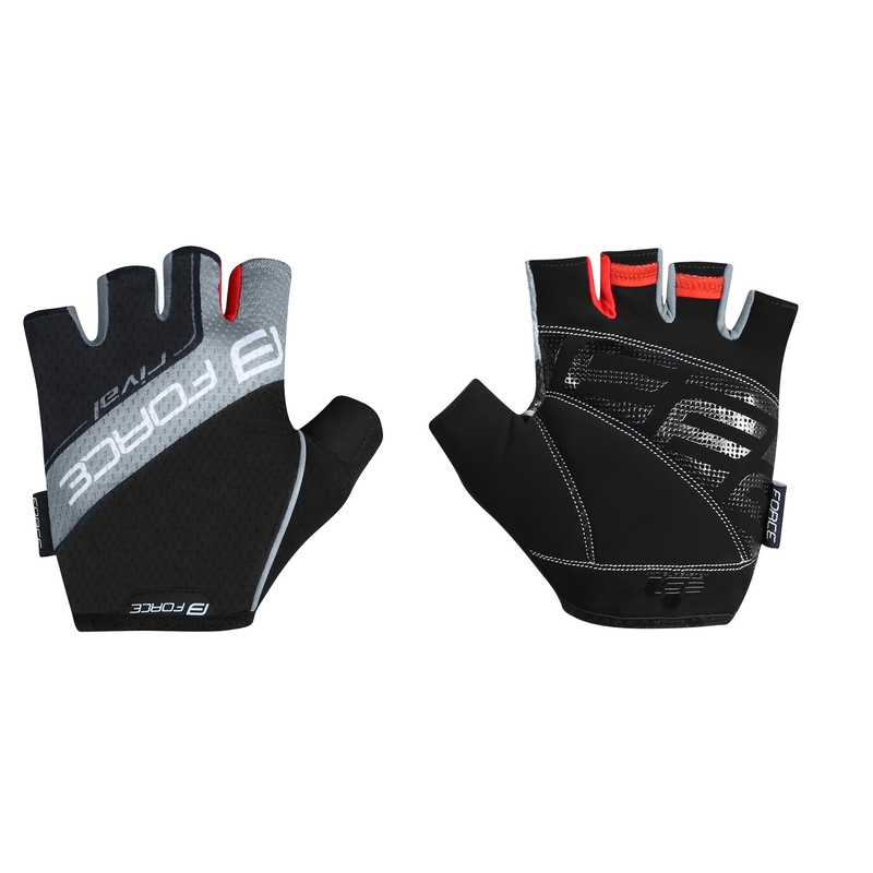 FORCE Rival Handschuhe schwarz-grau Ausverkauf