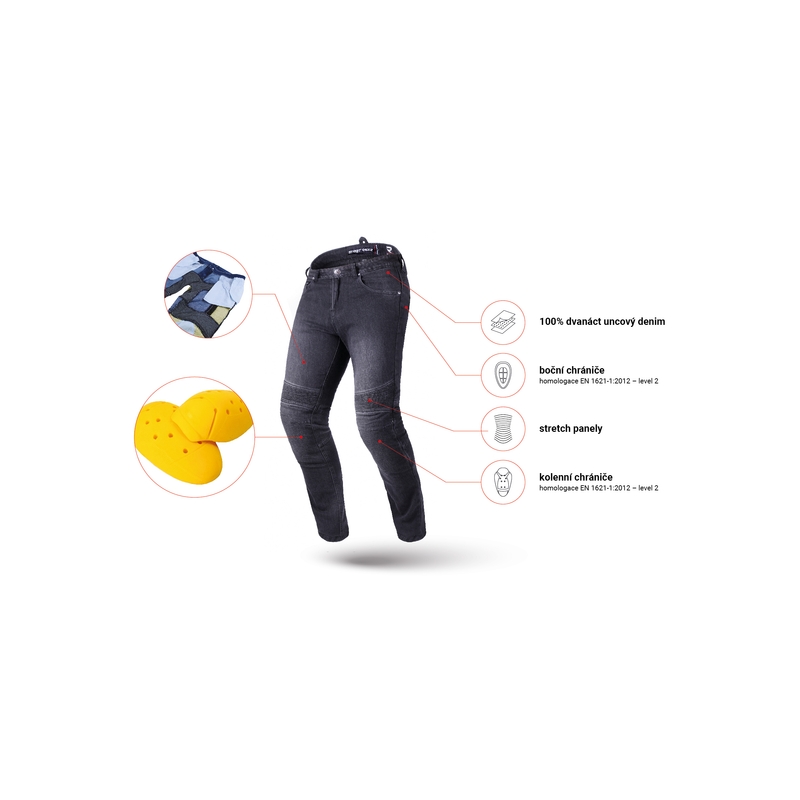 Street Racer Warior CE Extended Jeans Schwarz Ausverkauf