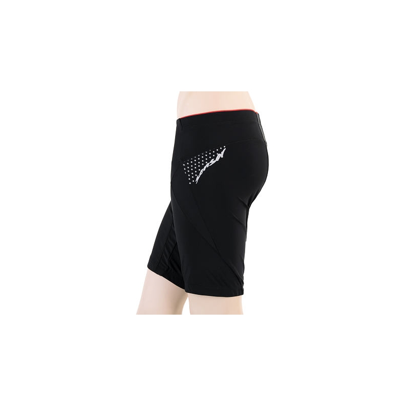 Women's Sensor Race Shorts Schwarz Ausverkauf