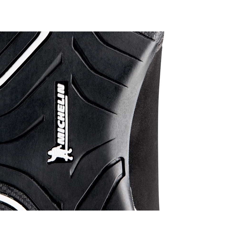 IXON Bull WP schwarz und weiß Motorradstiefel Ausverkauf
