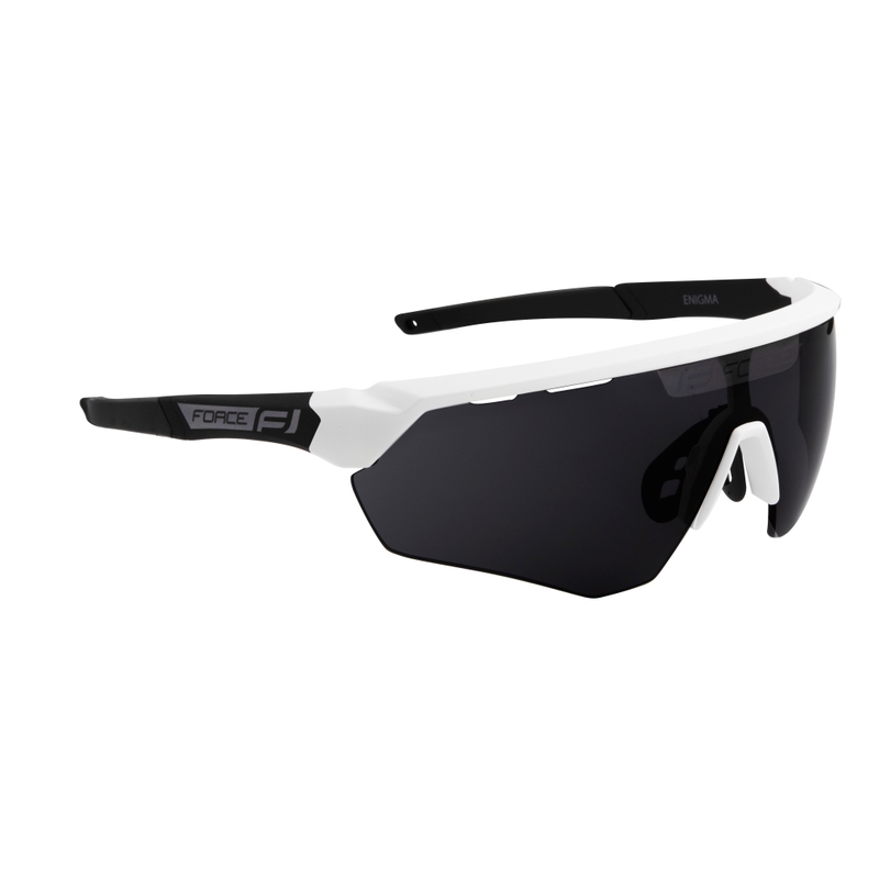 FORCE Enigma Schutzbrille weiß-schwarz Ausverkauf