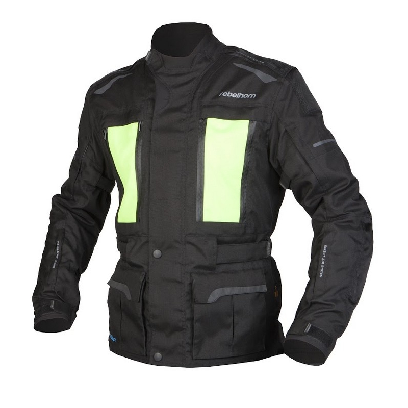 Rebelhorn Hardy Schwarz Motorradjacke Ausverkauf