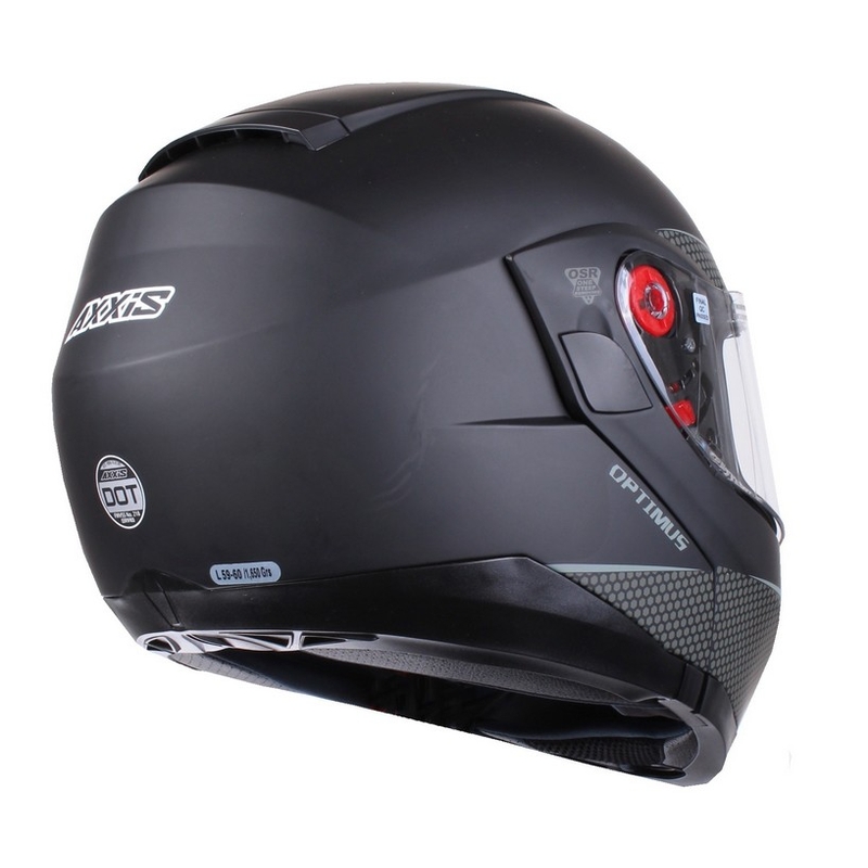 Axxis Optimus Black Matte Flip-up Motorradhelm Ausverkauf