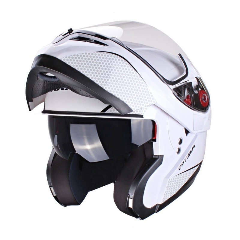 Axxis Optimus Motorradhelm Weiß Ausverkauf