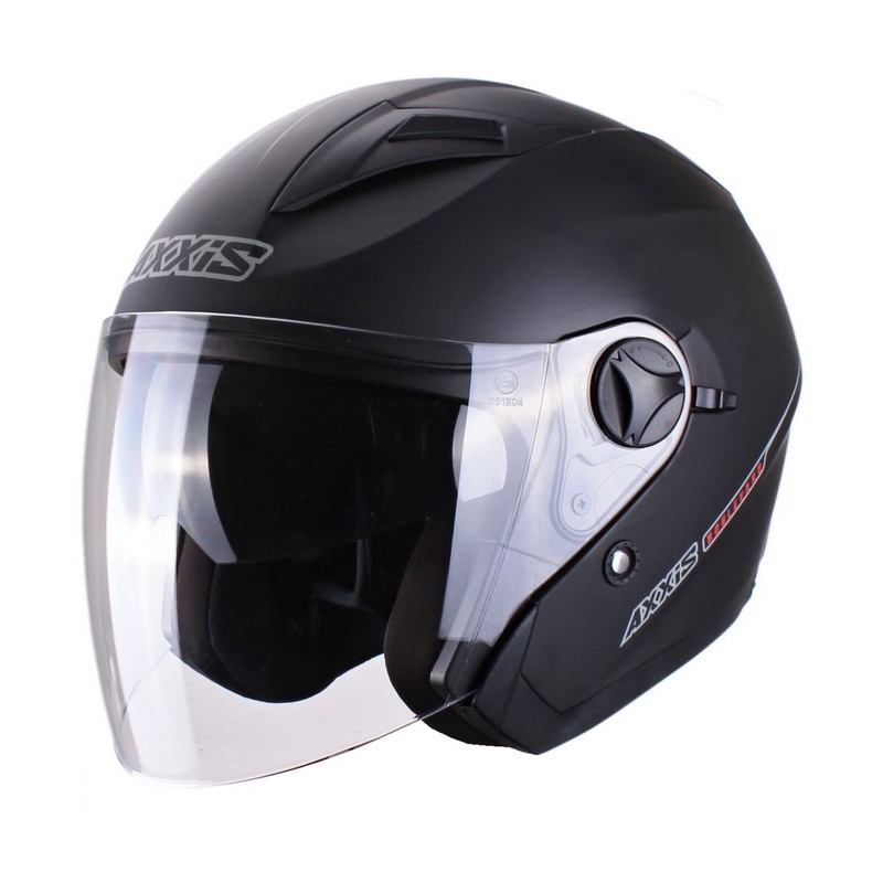 Offener Motorradhelm Axxis Boulevard Schwarz Matt Ausverkauf