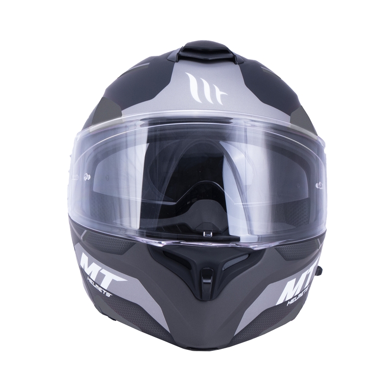 MT Storm ST-ONE Motorradhelm schwarz-grau Ausverkauf