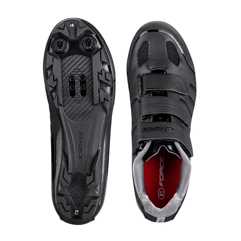 Laufsohlen FORCE MTB Tempo schwarz Ausverkauf