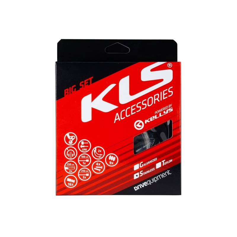 Großes Set KELLYS Edelstahl Ausverkauf