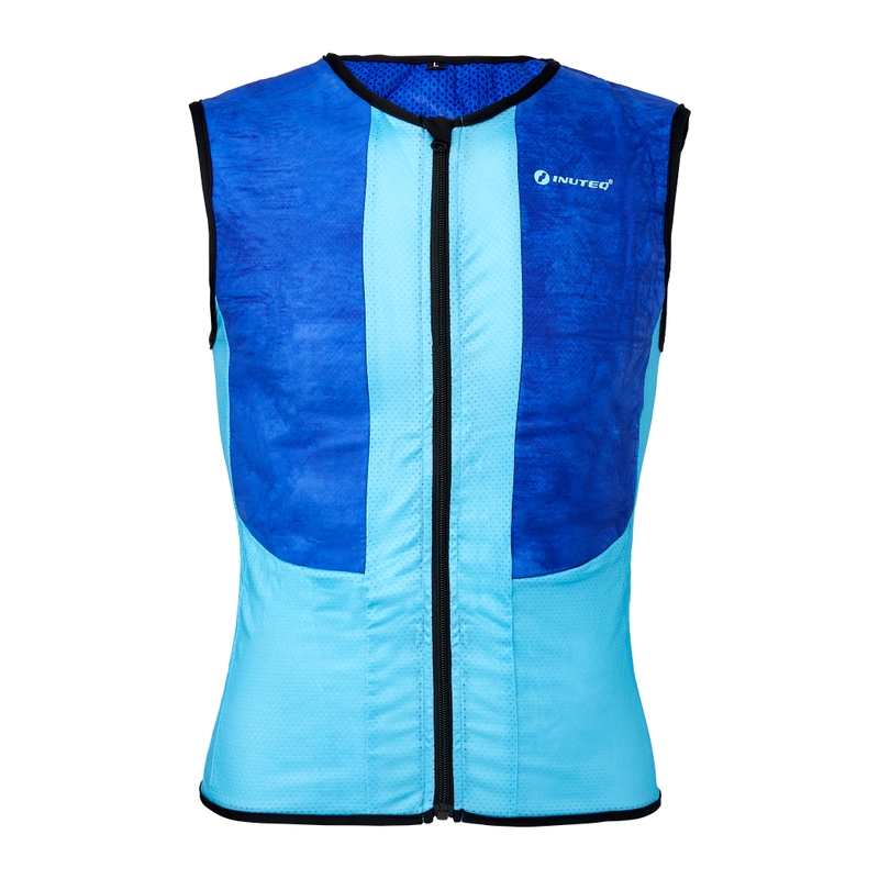 Inuteq Bodycool Xtreme Blau Motorrad Kühlweste