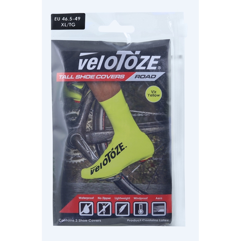 Velotoze Straße Radfahren Shorts deckt gelb