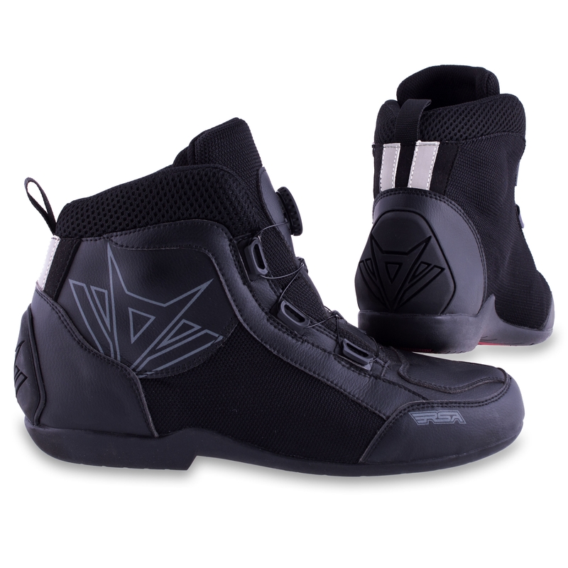 RSA Myrkur Schwarz Motorradstiefel Ausverkauf