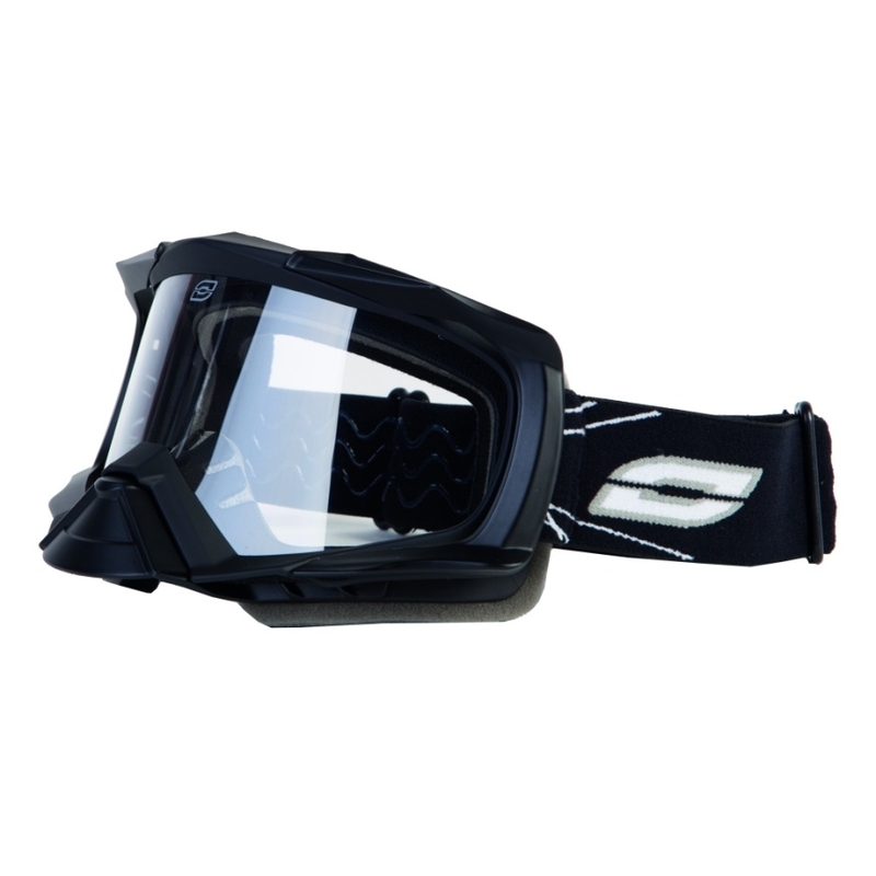 Motocross-Schutzbrille Ozone MX Dust schwarz-matt