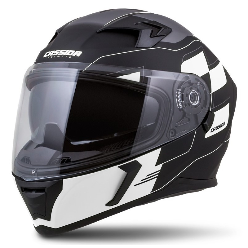 Integralhelm Cassida Integral 3.0 RoxoR schwarz-weiß-grau - II.