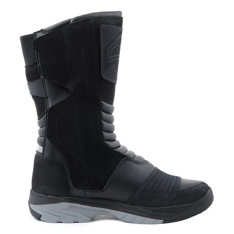 Motorradstiefel Falco Tourance schwarz-grau-rot - Qualität II