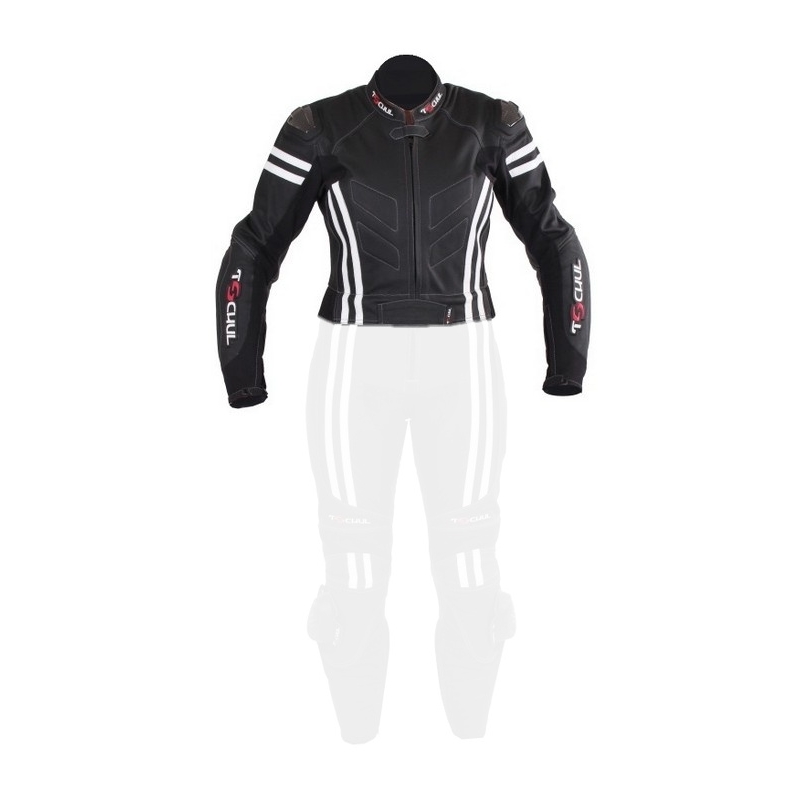 Damen Jacke Tschul 556 schwarz und weiß Ausverkauf