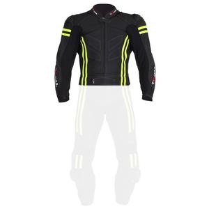 Herrenjacke Tschul 555 schwarz-fluo gelb Ausverkauf