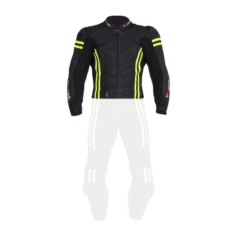 Herrenjacke Tschul 555 schwarz-fluo gelb Ausverkauf