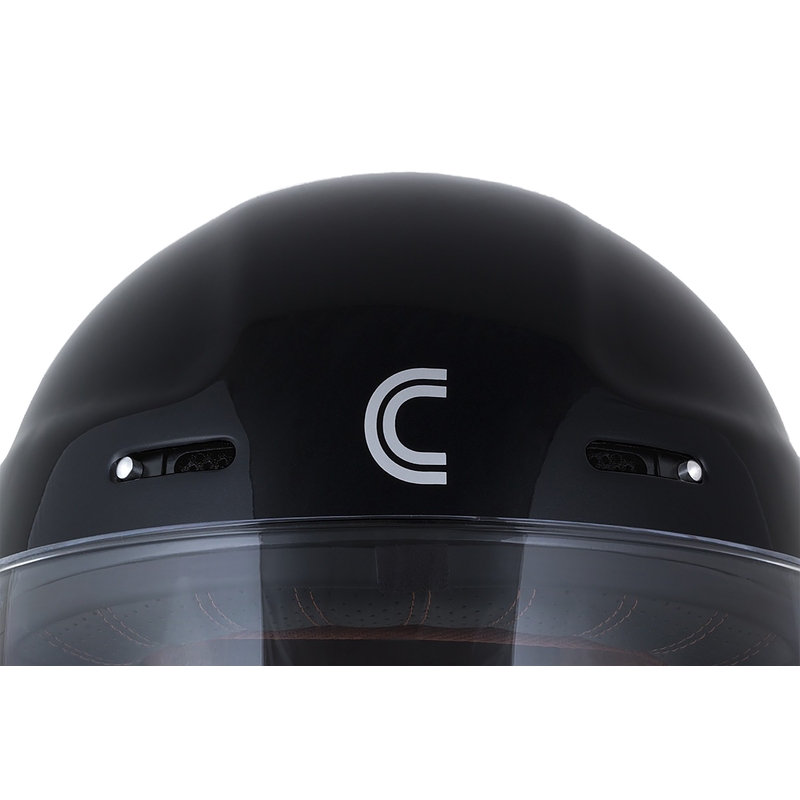 Cassida Fibre OPG schwarz-gold-silber integral Motorradhelm Ausverkauf
