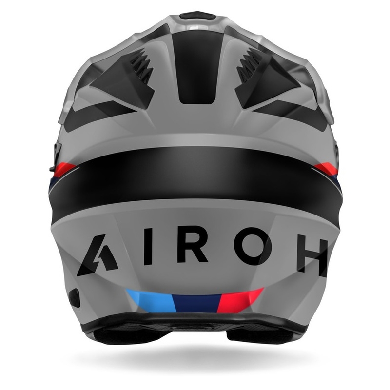 Endurohelm Airoh Commander Skill 2022 grau-schwarz matt